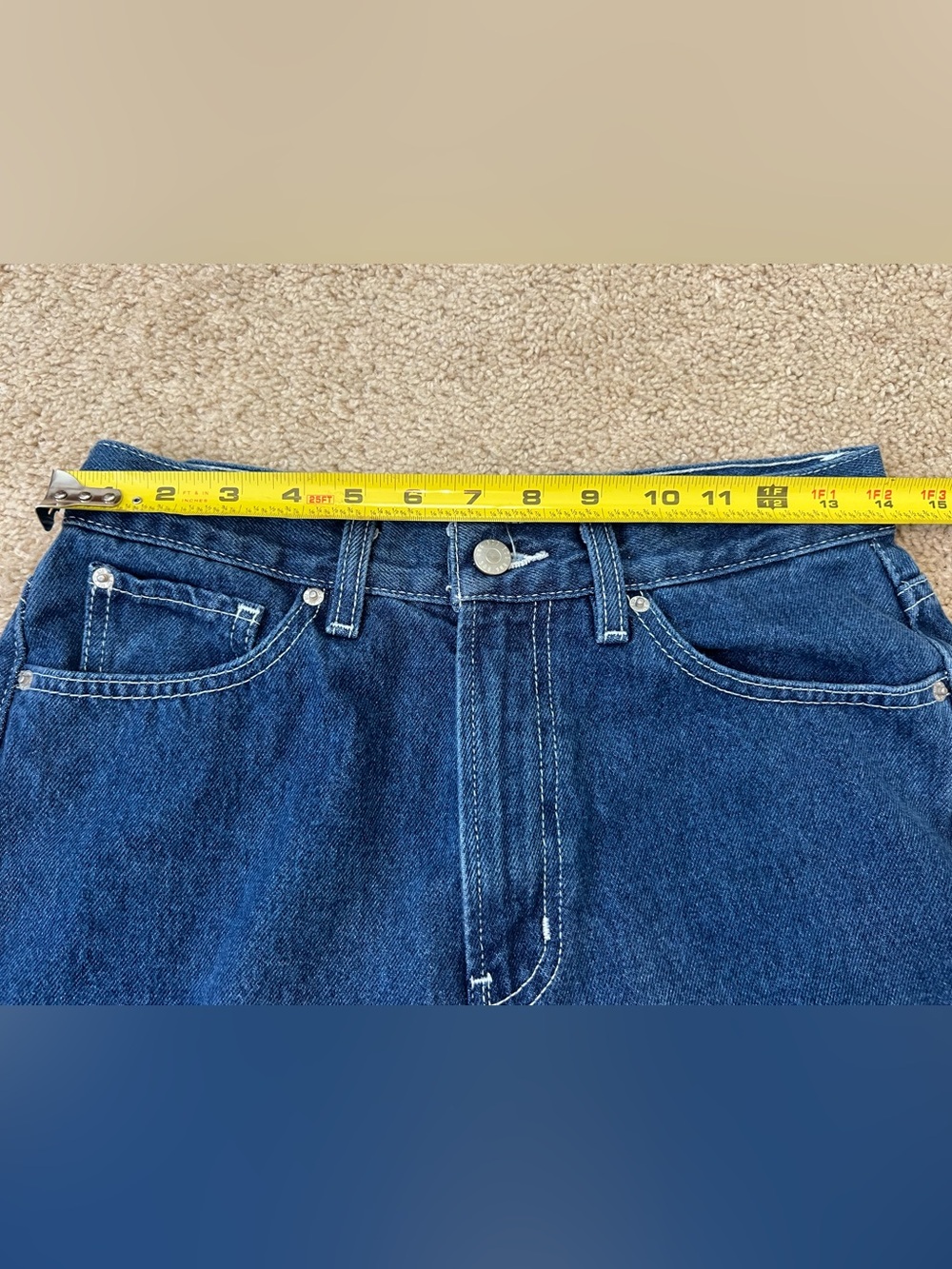 BDG Urban Outfitters Cowboy Jean Women’s Size 28 Straight Leg High Rise - Picture 3 of 8